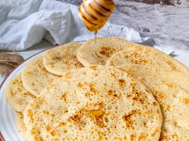 Baghrir Rezept - Marokkanische Pfannkuchen mit Löchern