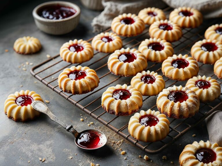 Das perfekte Rezept für Plätzchen mit Marmelade